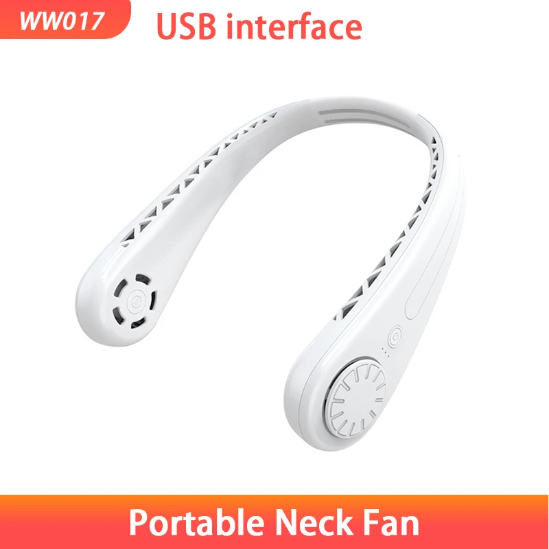 

Портативный вентилятор для шеи, 5 Вт, с USB-портом