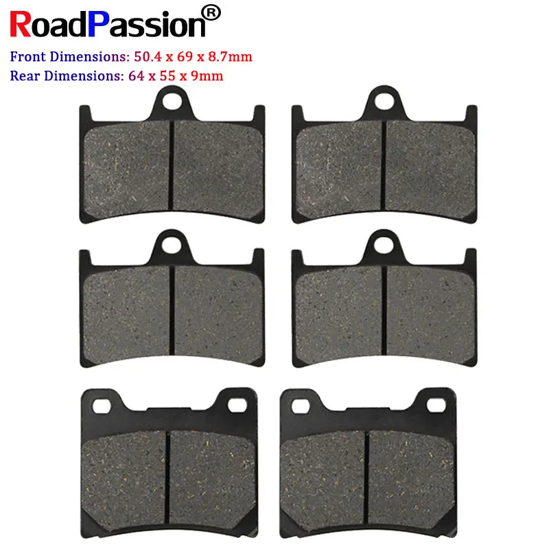 

Motorcycle Front Rear Brake Pads Disks For YAMAHA YZF600R ThunderCat YZF1000R Thunderace YZF600 R YZF 600 YZF1000 R YZF 1000