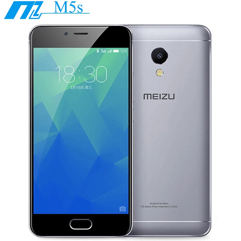 MEIZU M5S, 4G, FDD LTE, мобильный телефон, 3 ГБ, 16 ГБ, четыре ядра, 5,2 дюймов, HD ips, 13,0 МП, отпечаток пальца, быстрая зарядка, мобильный телефон