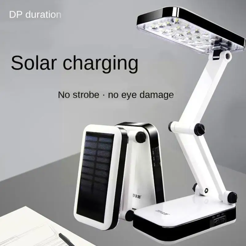 

Solar Charging Folding Eye Protection Table Lamp Led Creative Lamp Dormitory Small Lamp Lamp Reading Book Table Student Stu O1A4