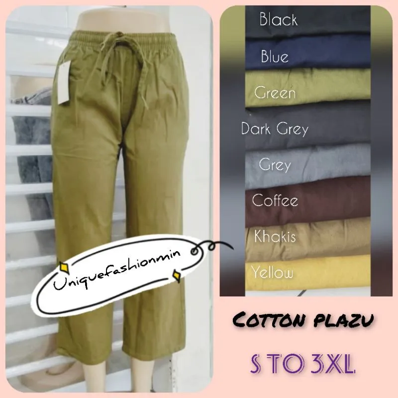 

Womens High Quality Cotton Palazo Pants legging