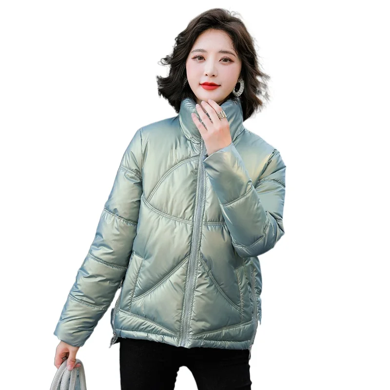 Ladies Fashion Short Cotton Padded Winter Jacket Women Parkas Outerwear Casual Warm Winter Women Coat Jacket Female Parka Mujer