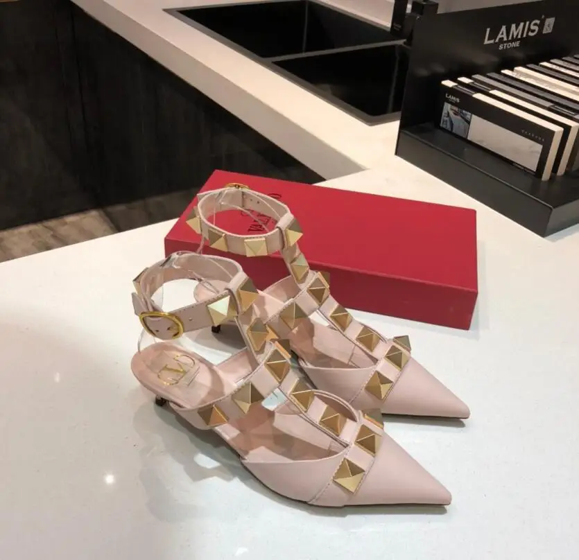 2021 г. Дизайнерские роскошные женские босоножки на высоком каблуке 6 см с острым