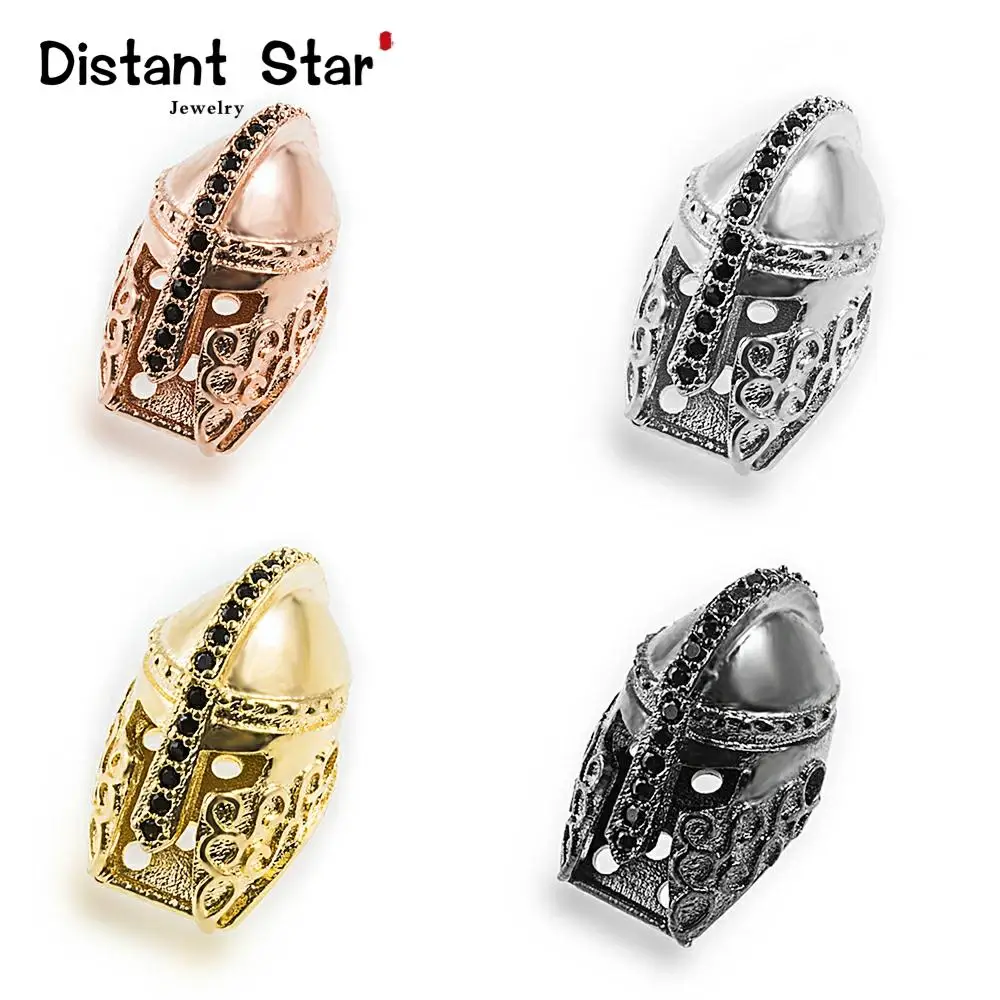 Бусины Из искусственной латуни с фианитом 20 х12 мм | Украшения и аксессуары