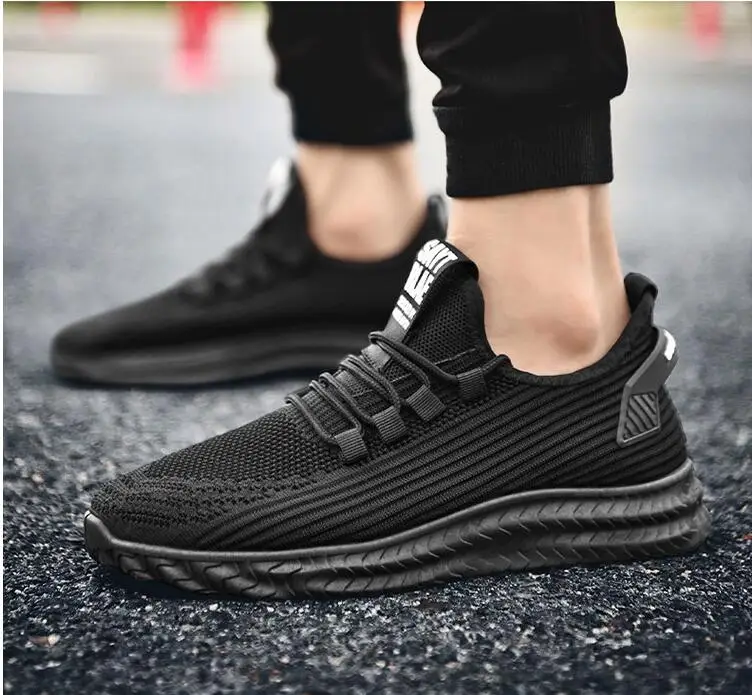 Новая мужская обувь кроссовки на плоской подошве Мужская повседневная удобная