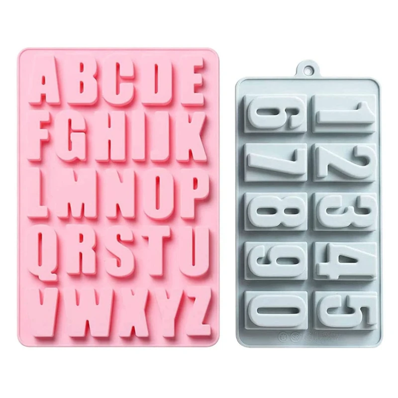 

Alphabet Epoxy Resin Mold English Letters Number Pendant Casting Silicone Mould DIY Crafts Jewelry Making Tool
