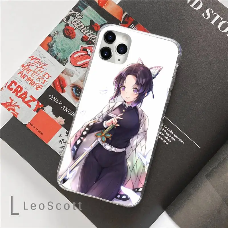 

Kochou Shinobu Phone Case For iphone 12 5 5s 5c se 6 6s 7 8 plus x xs xr 11 pro max