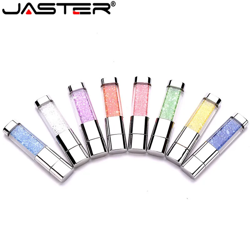 

JASTER beautiful Crystal perfume model usb 2.0 usb flash drive4GB 8GB 16GB 32GB Gift for girlfriend love