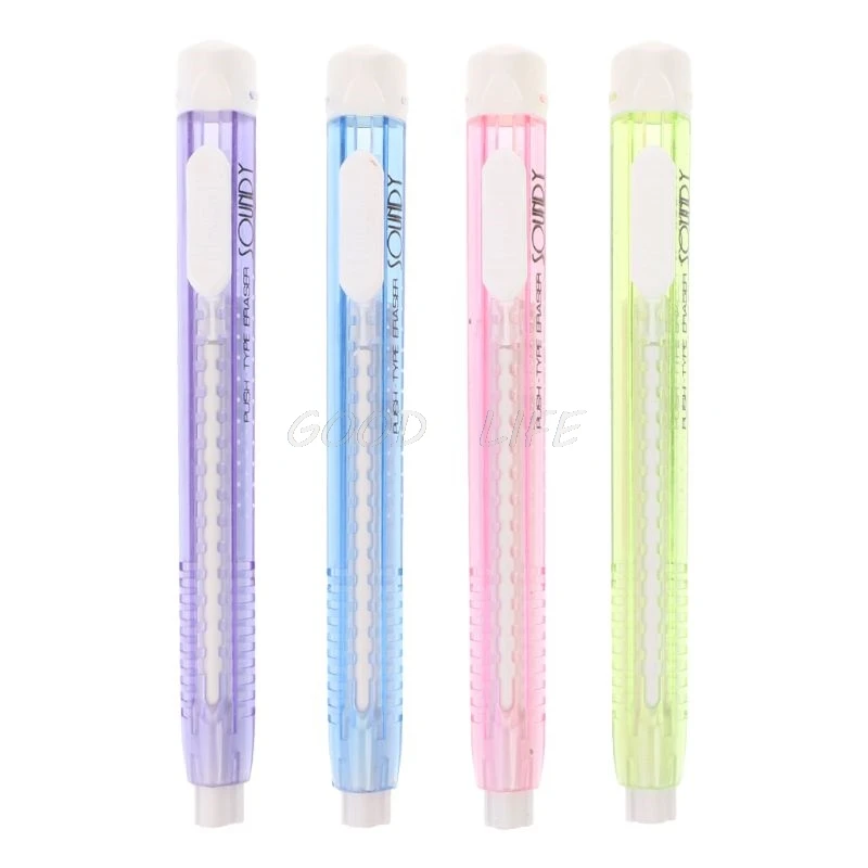 4 шт. оригинальные механические технические резиновые выдвижные канцелярские