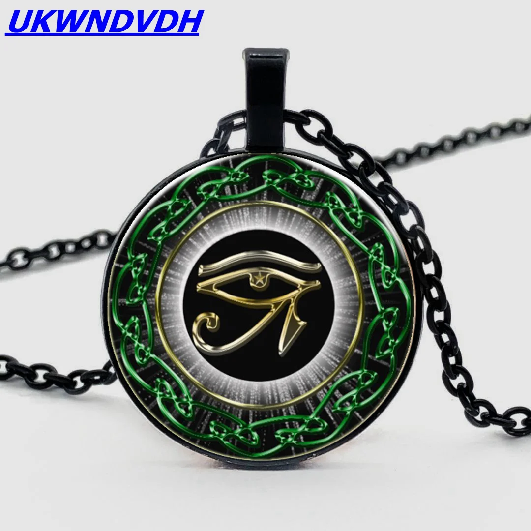 

Holus Eye Crystal Pendant Necklace NEW silver-plated Necklace