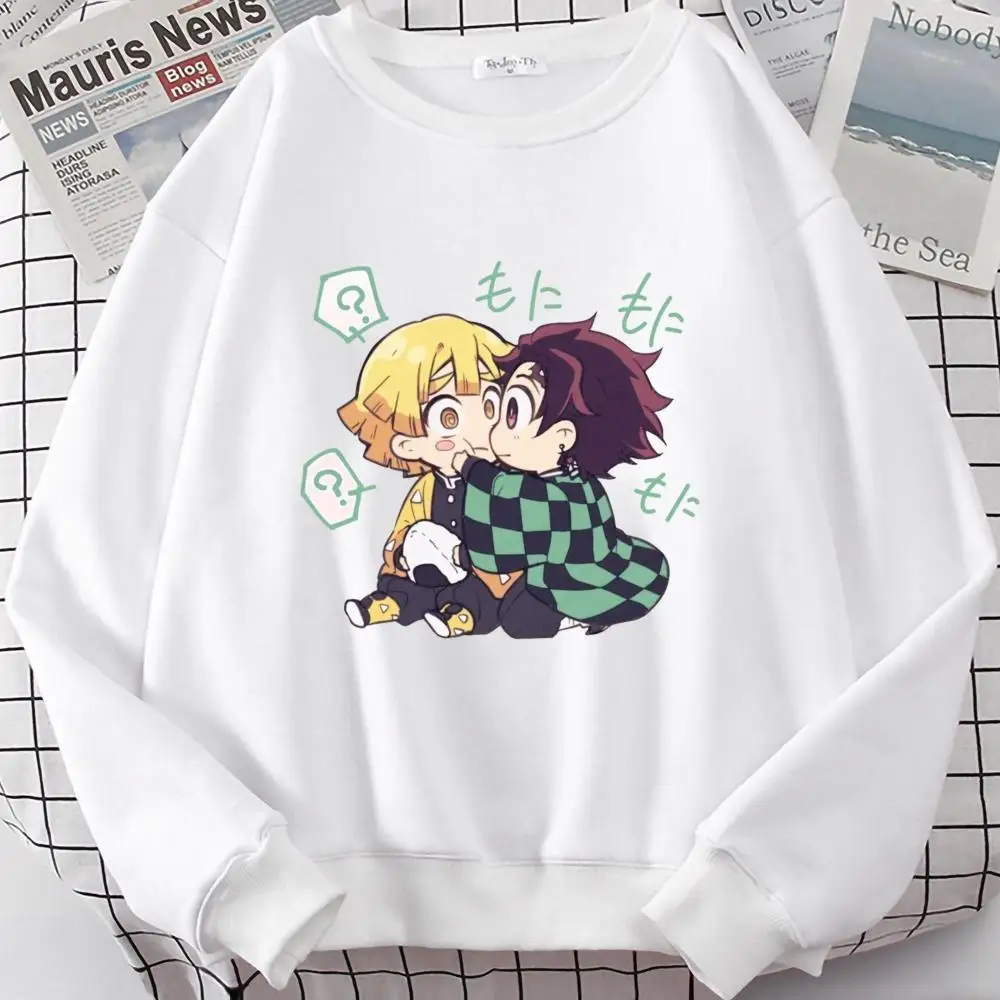 

Demon Slayer Kamado Nezuko personalise O-NECK Cotton Sweatshirts with Pocket Casual Unisex Activewear