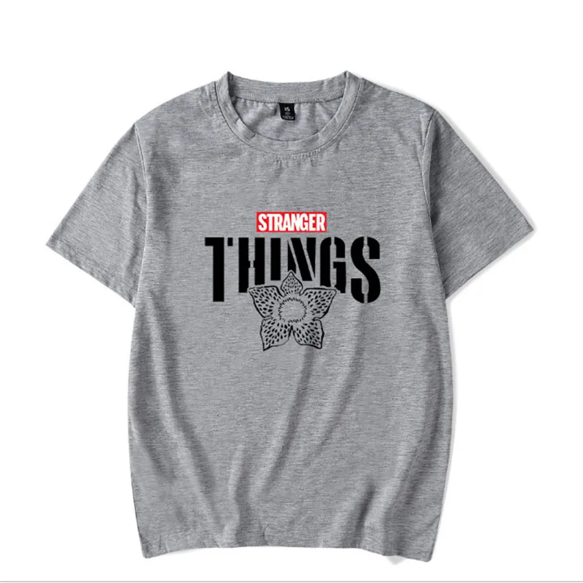 2020 Stranger Things TShirt Women Funny Tv Eleven Dustin Shirts Mike T shirt 80s Graphic Female Ulzzang T-shirt StrangerThings | Женская