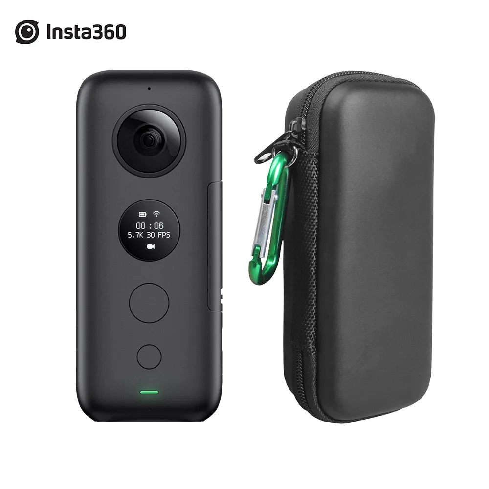 Новейшая панорамная камера Insta360 ONE X 360 с картой 32 ГБ для iPhone samsung Xiaomi 5,7 K Video 18MP 360 Экшн-камера