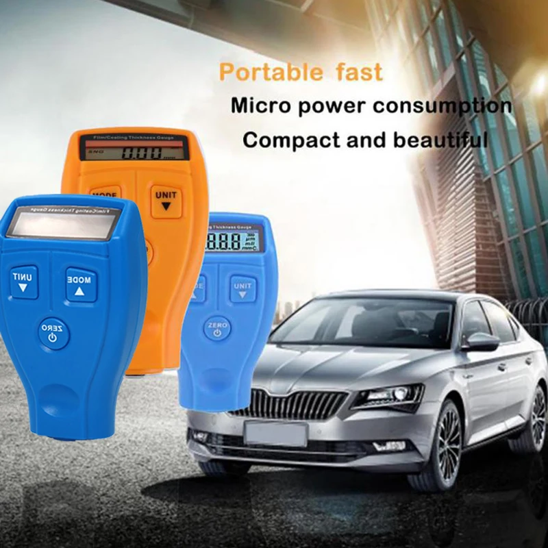 Ручной прибор для измерения толщины покрытия автомобиля GM200 ультразвуковой |