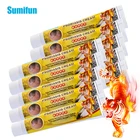 Крем для ухода за кожей Sumifun с 10 трубками при псориазе, тигровый бальзам, дерматит, экзематоид, экзема, мазь для лечения псориаза, пластырь для ухода за кожей