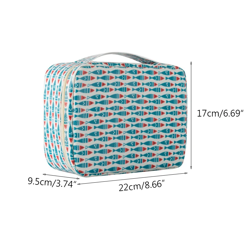 

Cosmetic Bag Storage Bag Organizer Bag Creative Travel Handbag Bathroom Washing Bag Portable Travel Receiving Bag