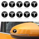 10 шт., маленькие декоративные наклейки с логотипом автомобиля Tesla Model 3 2021 X s K80