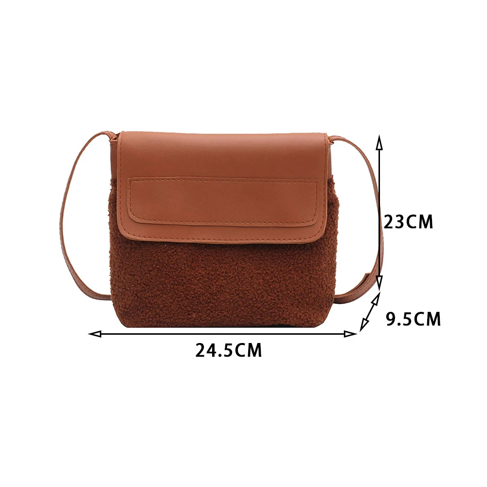 

Solid Color Shoulder Messenger Bag Women Large Capacity Handbags Totes Bags Fashion Simple PU Leather Crossbody Bags Clutch Bags