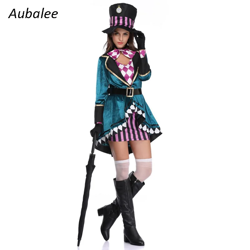 

Женское платье для косплея «Алиса в стране чудес»