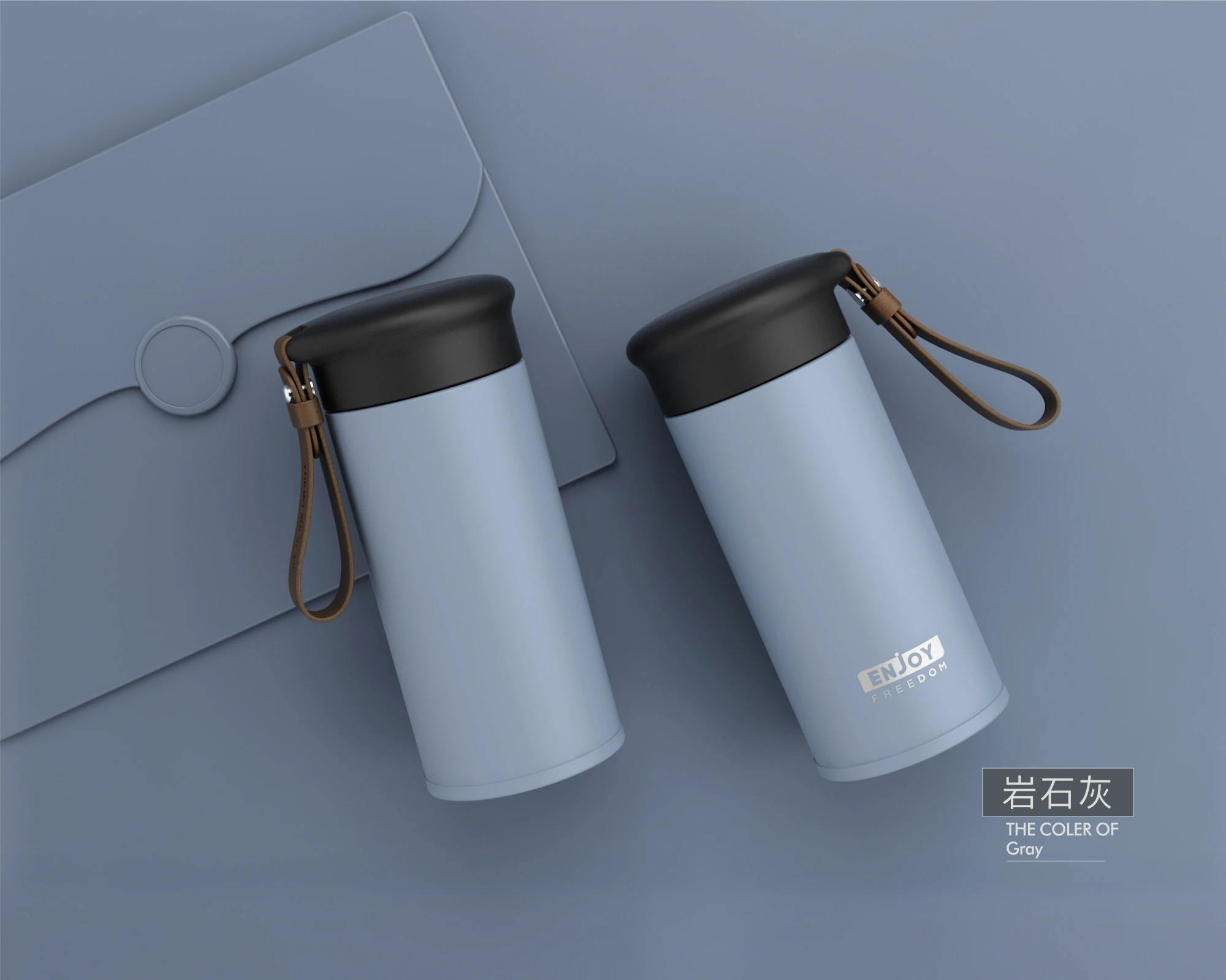 НОВЕЙШАЯ портативная 280 мл Термос из нержавеющей стали детская бутылка для воды