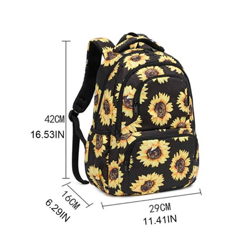 

Laptop Backpack Floral Girls Bookbags Women Casual Daypack Lightweight School Bag College Laptop Backpack Fit 14 Inch
