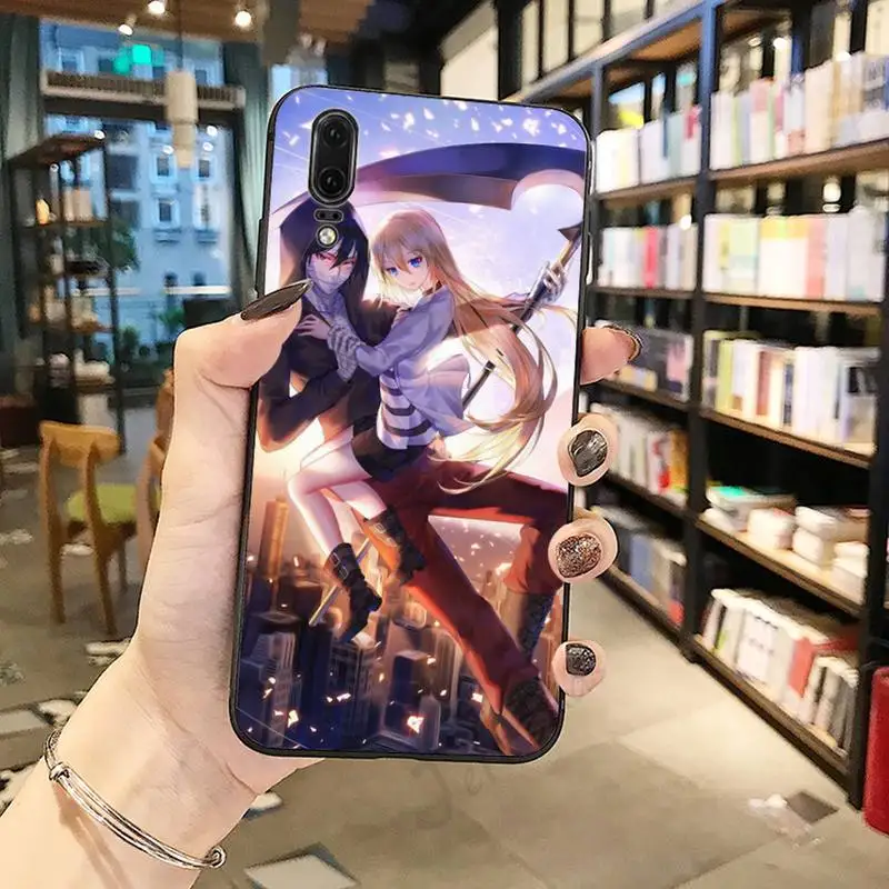

Angels of Death hot anime manga luxury Phone Case coque For Huawei honor Mate P 10 20 30 40 Pro 10i 9 10 20 8 x Lite