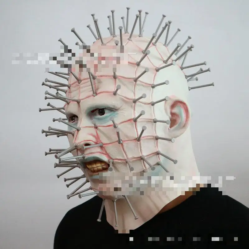 Маска на Хэллоуин-шлем светящаяся в духе погоня за ногтями маска Хэллоуин