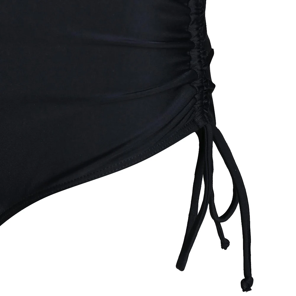 Женский купальник-танкини ROSEGAL с принтом в виде перьев и заостренным подолом