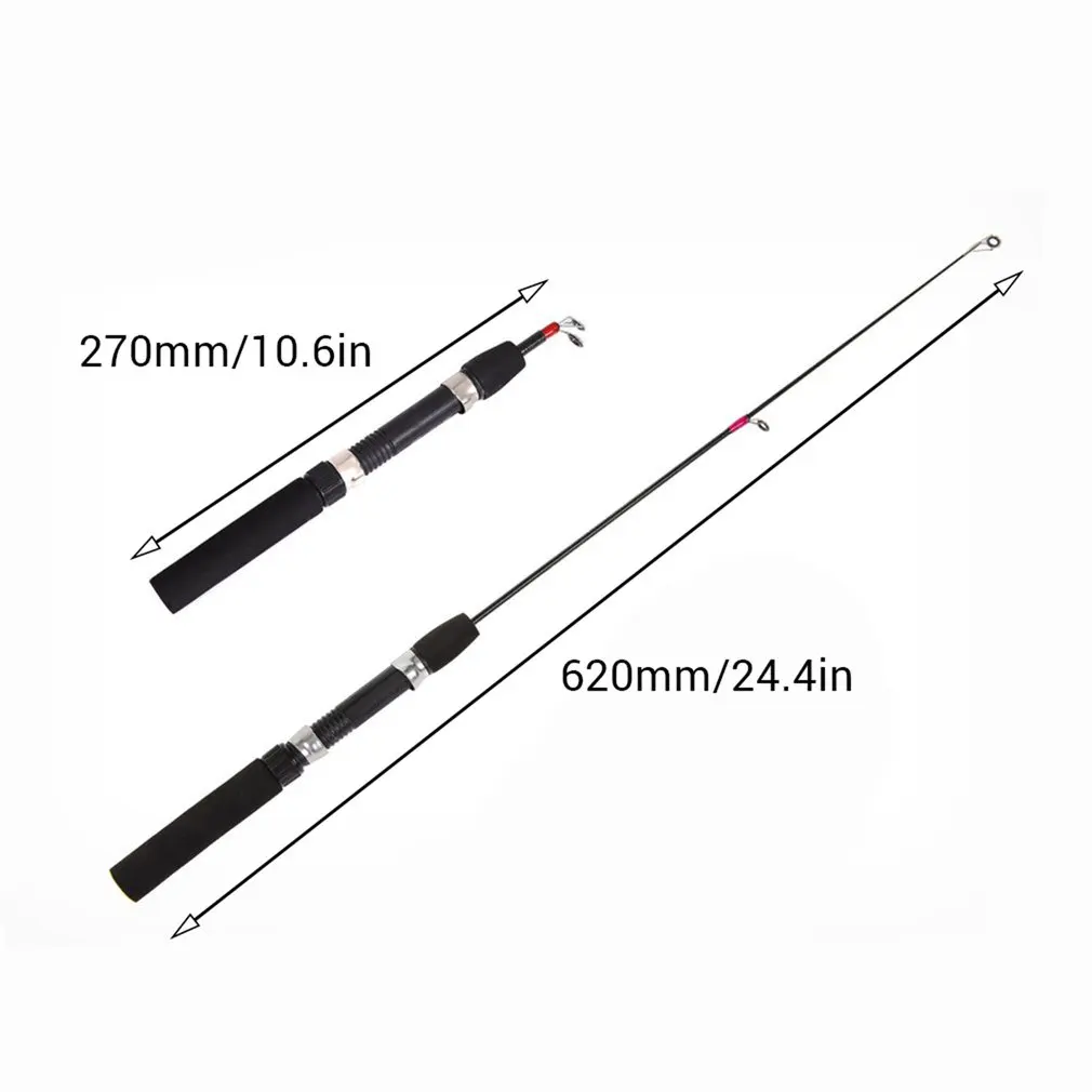 

Leo Spinning Fishing Rod and Reel Combos Portable Telescopic Fishing Pole Spinning reels for Travel Saltwater Freshwater Fishing