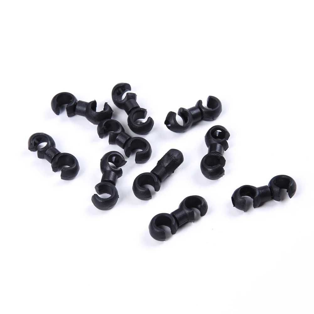

10pcs Cycle Bike Bicycle MTB Brake Gear Cable S Style Clips House Hose Guid