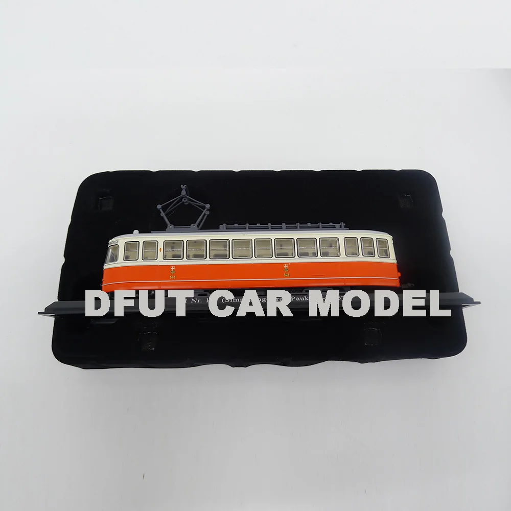 Масштаб 1: 87 11 трамвайный Поезд Модель литья под давлением металлическая машина