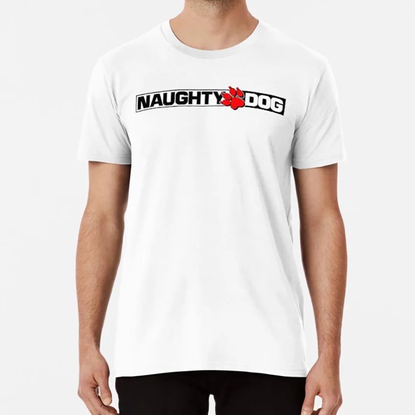 Naughty Dog T shirt dog doggies stuff dogs puppy funny cute | Мужская одежда