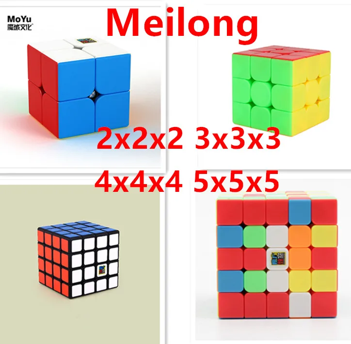Moyu Yuhu Meilong 2x2x2 3x3x3 4x4x4 5x5x5 Волшебная Скорость Cube 2x2/oneplus 3/OnePlus x 3 4x4 5x5 волшебная игра