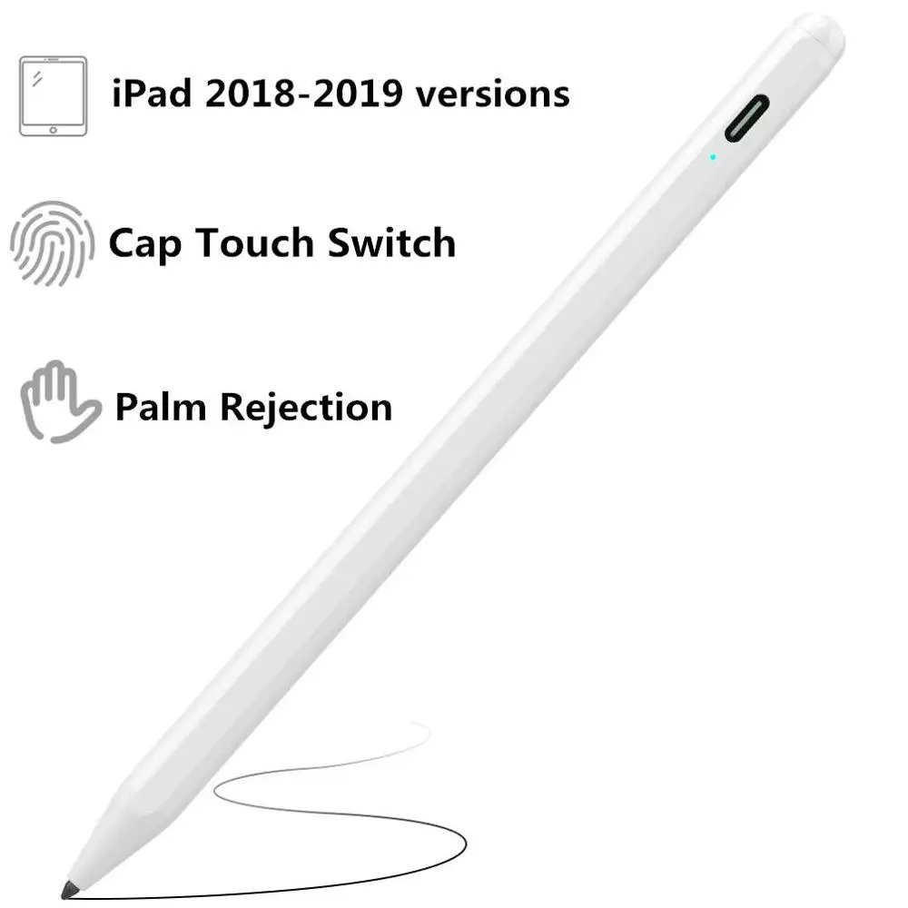 Активный емкостный стилус 2 0 мм для Apple IPAD прецизионный наконечник с отключением