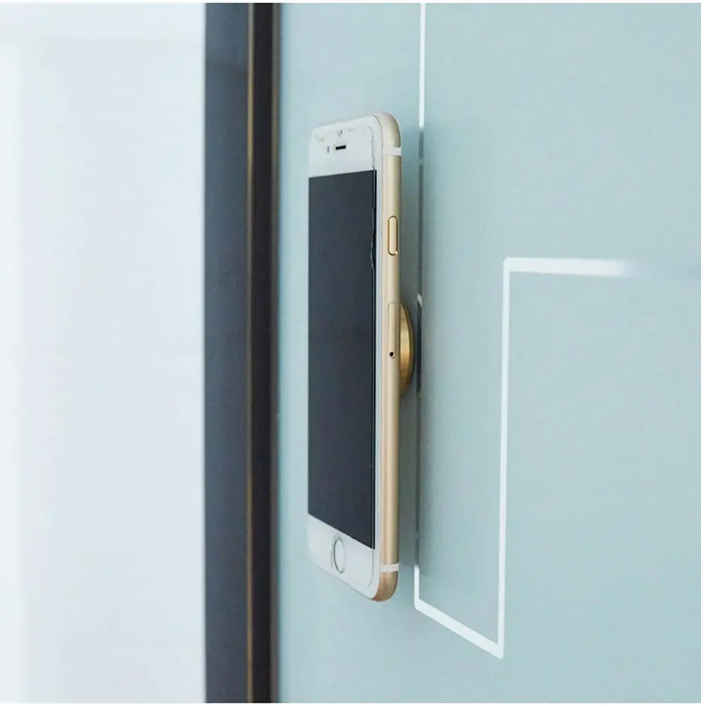 Мини Круглый Магнитный патч металлический универсальный автомобильный телефон