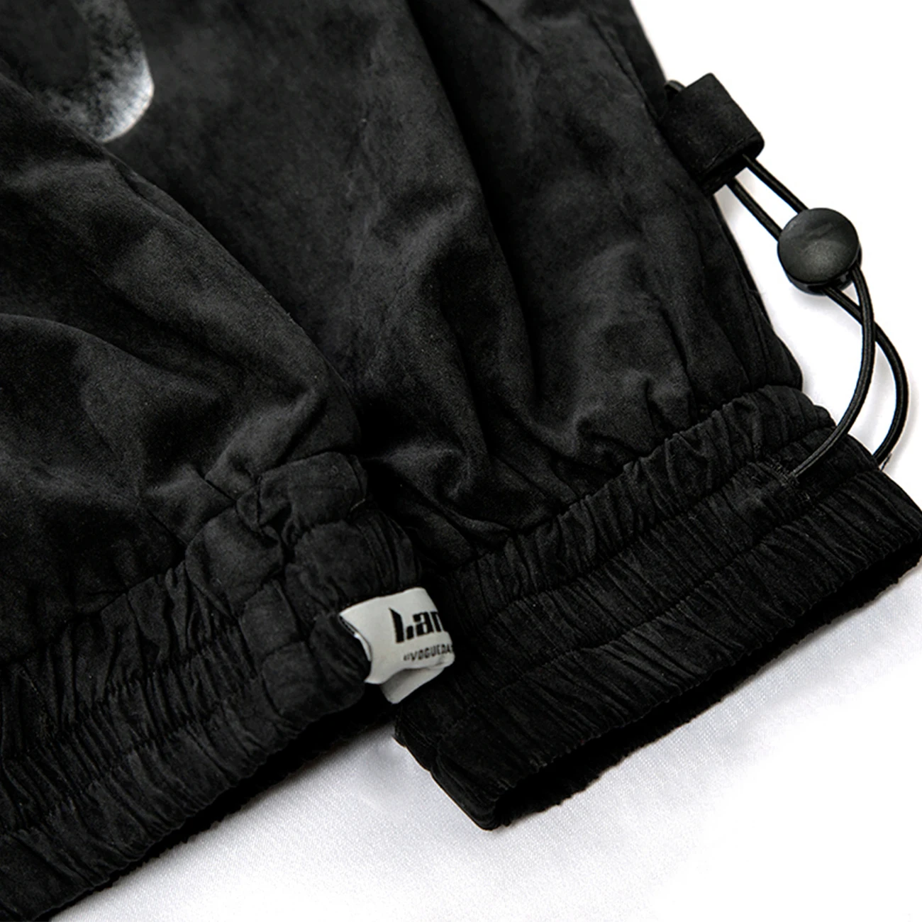 

Hip hop Tactical Pant Man streetwear elastic waist Men Trousers Harajuku Loose Oversized Joggers Baggy Pants Black