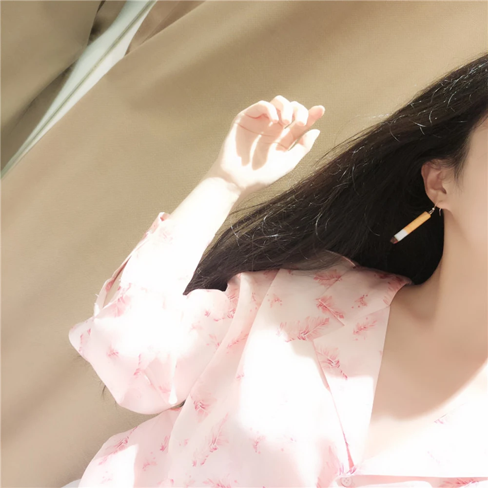 Модные длинные женские серьги 1 пара подвески в стиле хип хоп ювелирные изделия