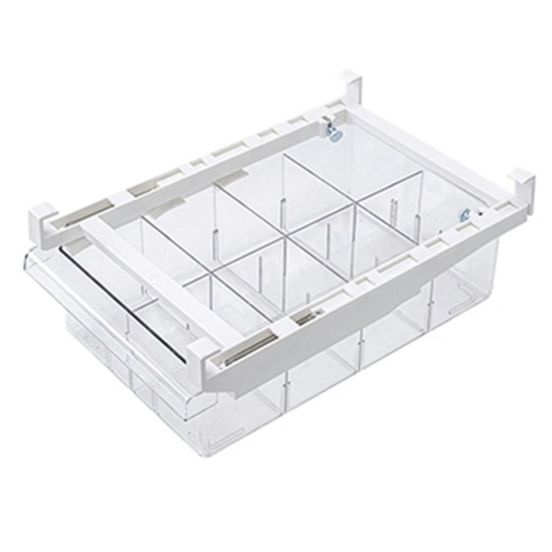 

Refrigerator Organizer Pull-out Drawer Basket Refrigerator Pull-out Drawers Fresh Spacer Layer Storage Rack
