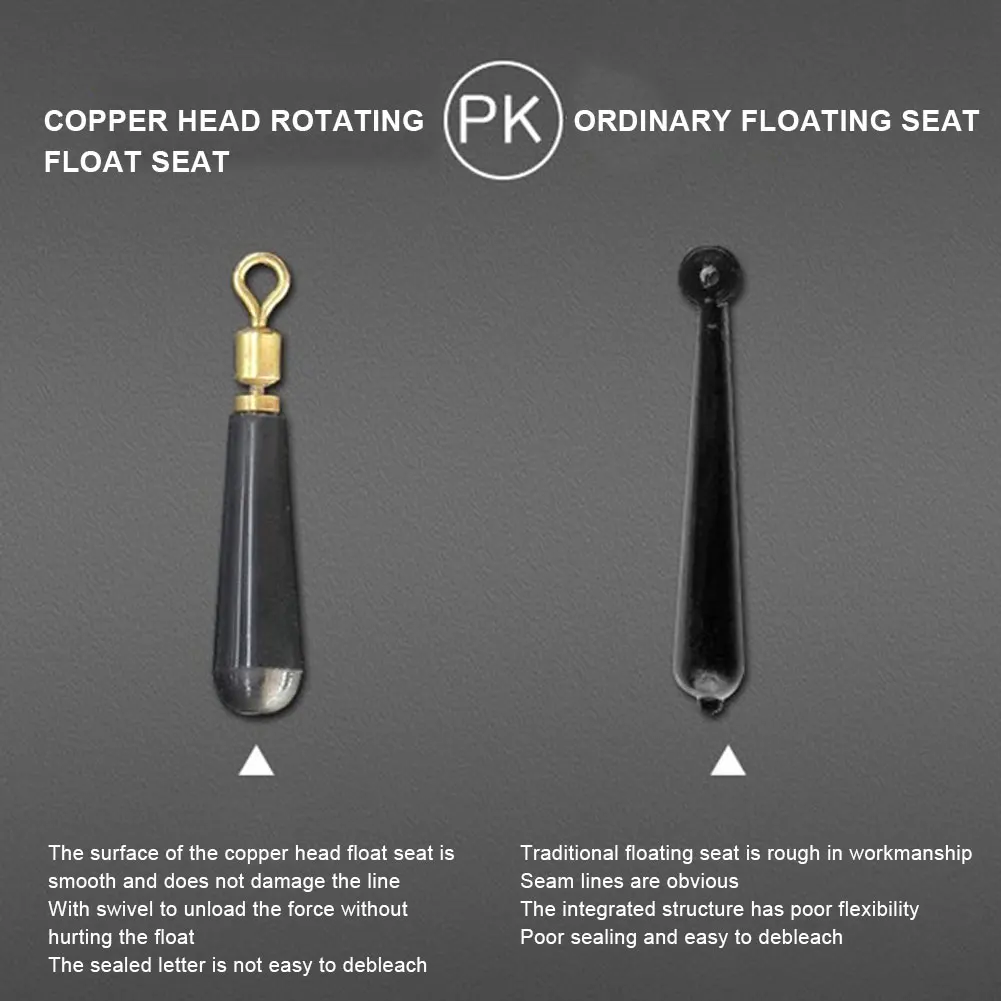 100 шт. рыболовные снасти поворотный блок поплавки для дрифта аксессуары поплавок