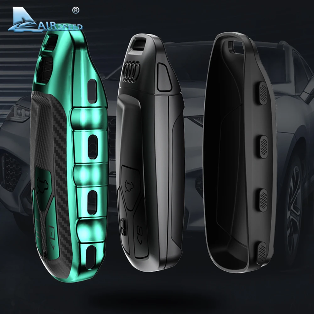 Чехол для автомобильного ключа AIRSPEED стильный защитный чехол из ТПУ и углеродного