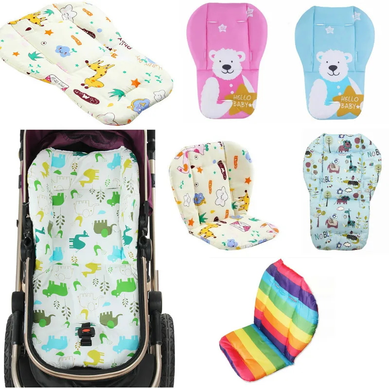 Подушка для сиденья коляски детский коврик автомобильные мягкие матрасы детские
