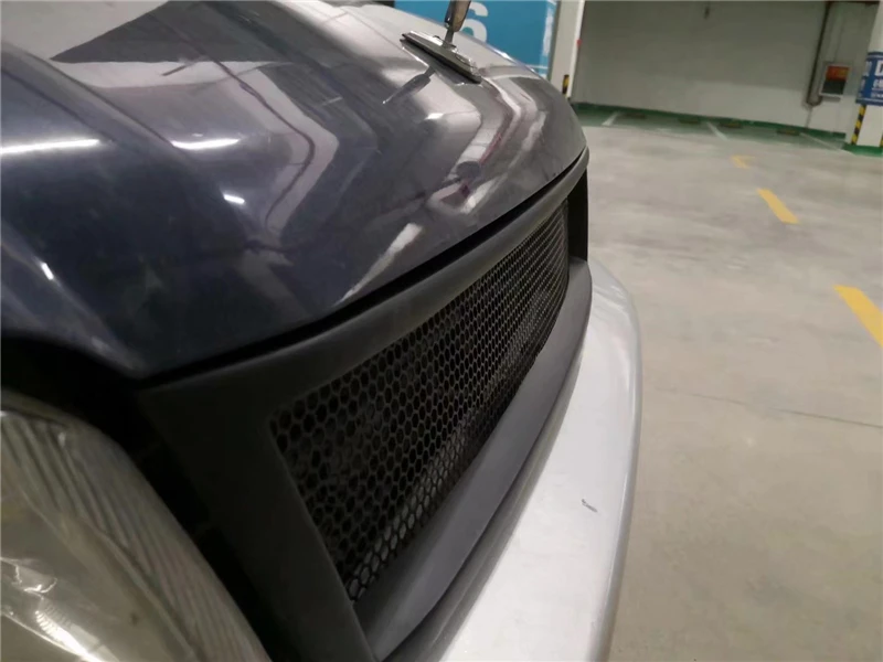 Используется для toyota land cruiser prado Racing Grills 1996-2002 год углеродного волокна LC90 LC95 3400 2700 решетка крышка аксессуары