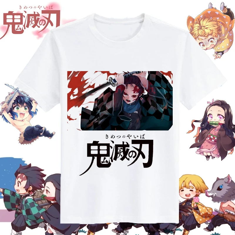 Лидер продаж футболка с изображением рассекающего демонов футболки графическим