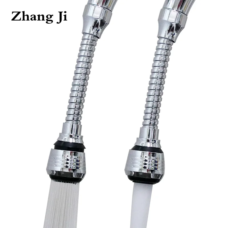ZhangJi Bubbler вращающийся Расширенный кран аэратор диффузор воды Bubbler душ кран с форсункой разъем сопла кухонный аксессуар