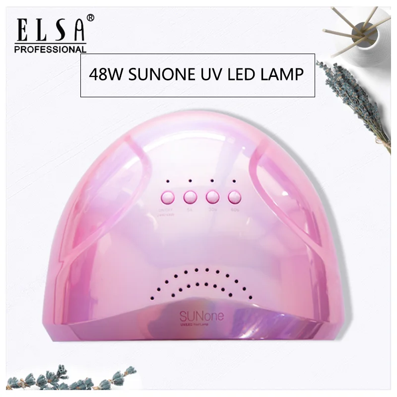УФ-лампа SUN one светодиодный Сушилка для ногтей 3 цвета с таймером 48 Вт