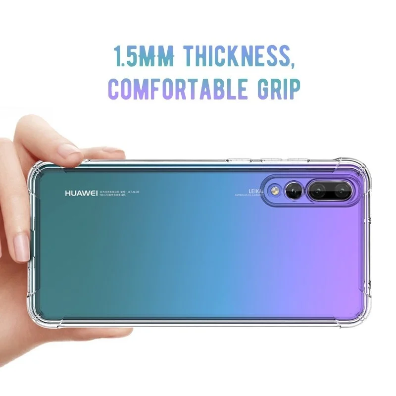 Подходит для Huawei P10 P20 телефон ТПУ противоударный прозрачный чехол P30RO новая