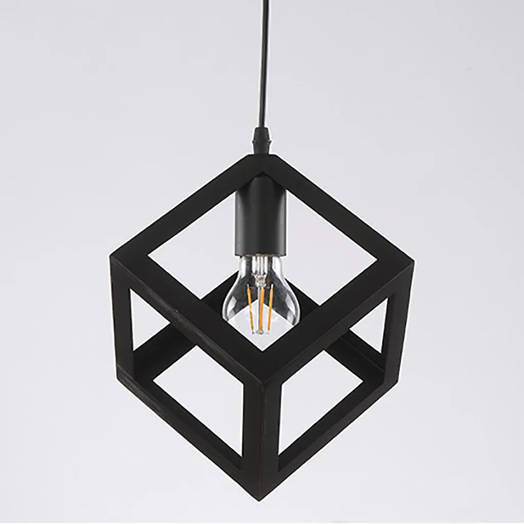 E27 Винтаж Ретро Лофт индустриальный стиль Металл искусство ресторан Кафе Люстра