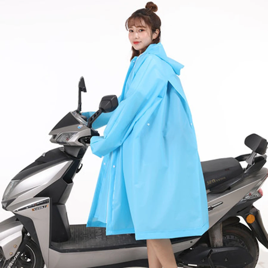 Outdoor Rain Coat Yellow Waterproof Women Ladies Long Bicycle Clear Motorcycle Poncho Raincoat Kids Men Pvc Overall 60A0218 | Дом и сад