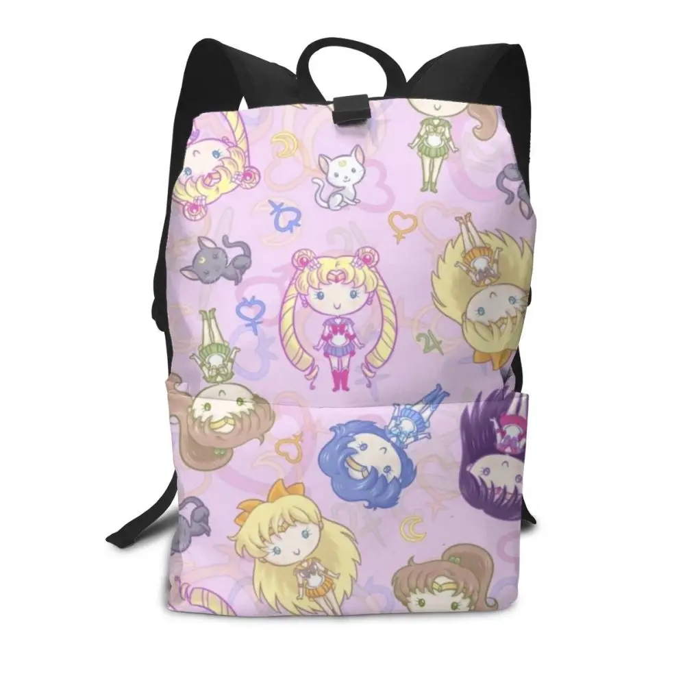 

Luna Sailor Backpack Luna Sailor Backpacks Print High quality Bag Man - Woman Multi Purpose Travel Bags