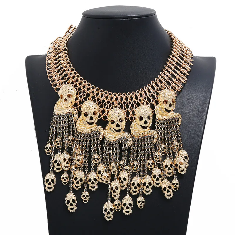 

Ожерелье Liuxsp 2020, короткая цепочка со скелетом, женские модные аксессуары, ожерелье на воротник с черепом, вечерние для вечеринок в стиле пан...